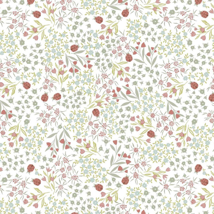 Lady Bird Vinyl Oil Cloth - Williamsons Factory Shop