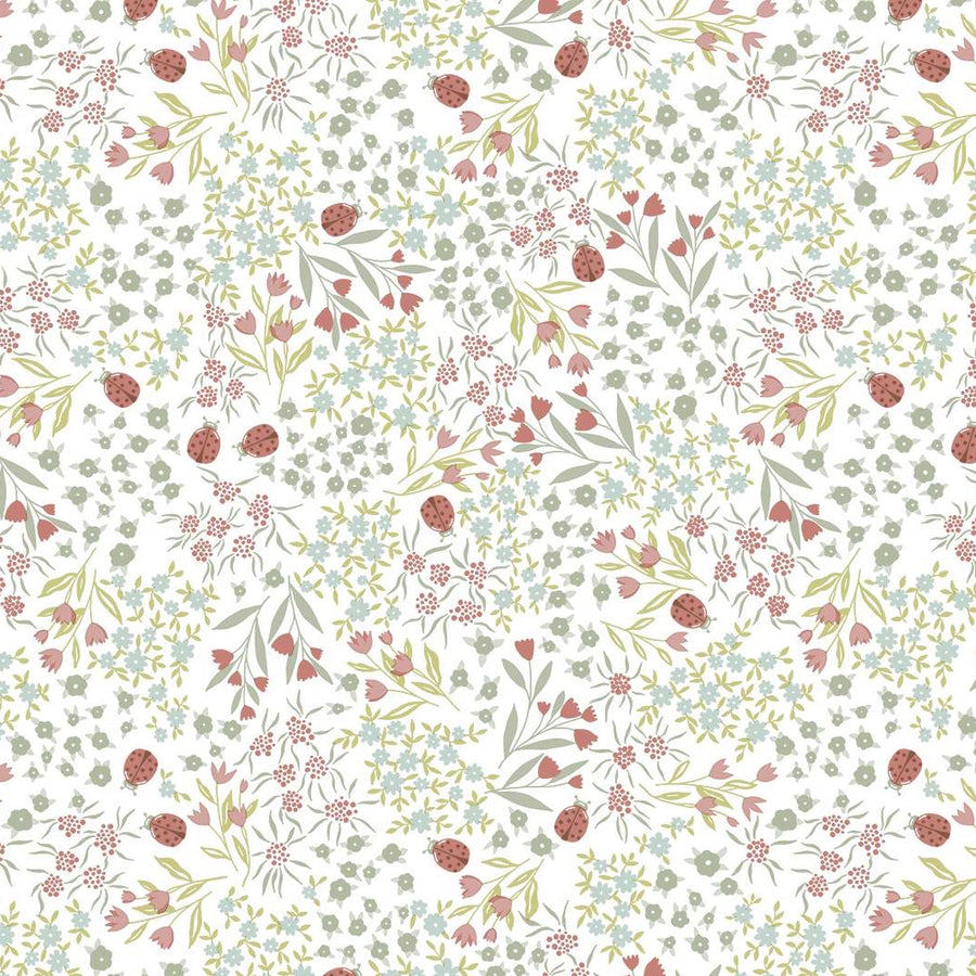 Lady Bird Vinyl Oil Cloth - Williamsons Factory Shop