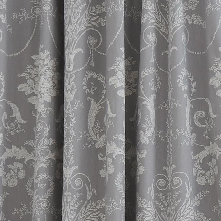Laura Ashley Josette Pencil Pleat Curtains - Steel-Williamsons Factory Shop