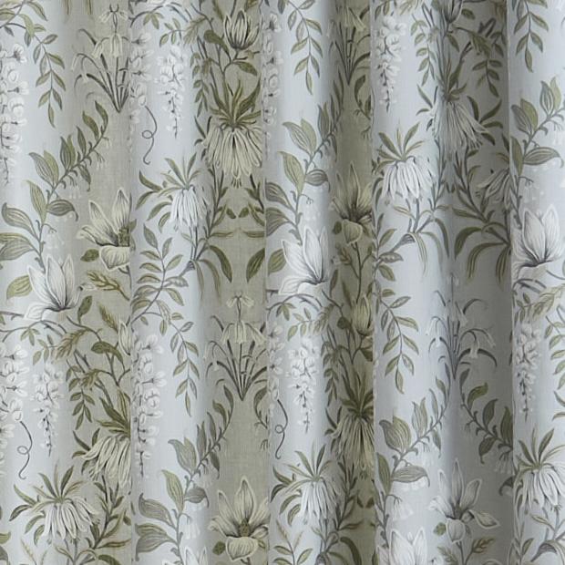 Laura Ashley Parterre Eyelet Curtains - Sage-Williamsons Factory Shop