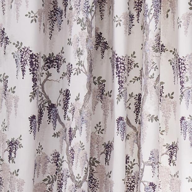 Laura Ashley Wisteria Garden Eyelet Curtains - Iris-Williamsons Factory Shop