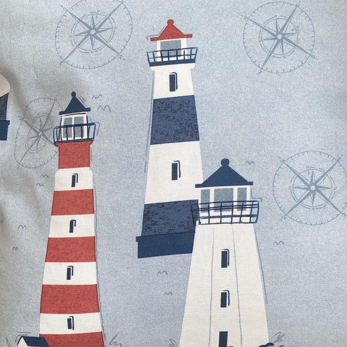 Lighthouse Cushion Cover - Multi-Williamsons Factory Shop