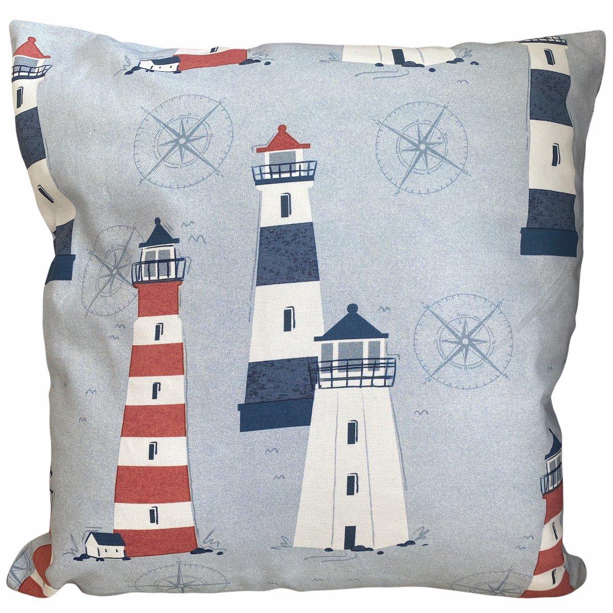 Lighthouse Cushion Cover - Multi-Williamsons Factory Shop