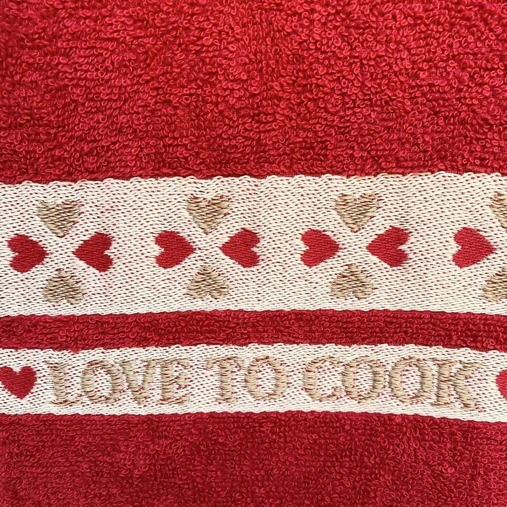 Love To Cook Kitchen Towel-Williamsons Factory Shop