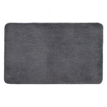 Antron Luxury Non-Slip Bath Mat - Charcoal - Williamsons Home