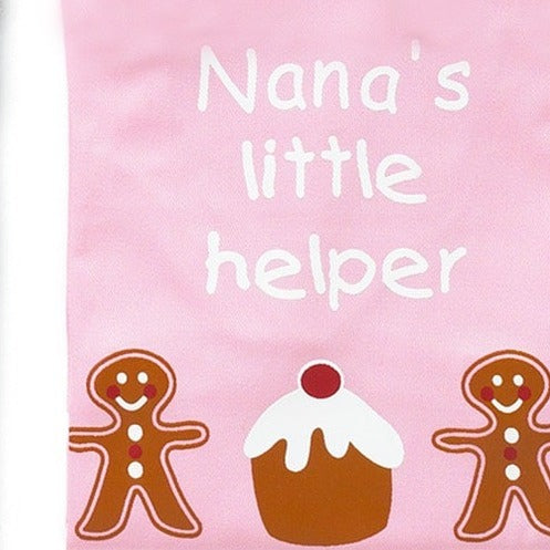 Cookmart Kids Cotton Apron - Nana's Little Helper