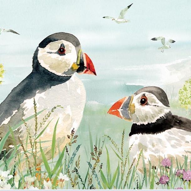 National Trust Puffins Worktop Protector-Williamsons Factory Shop