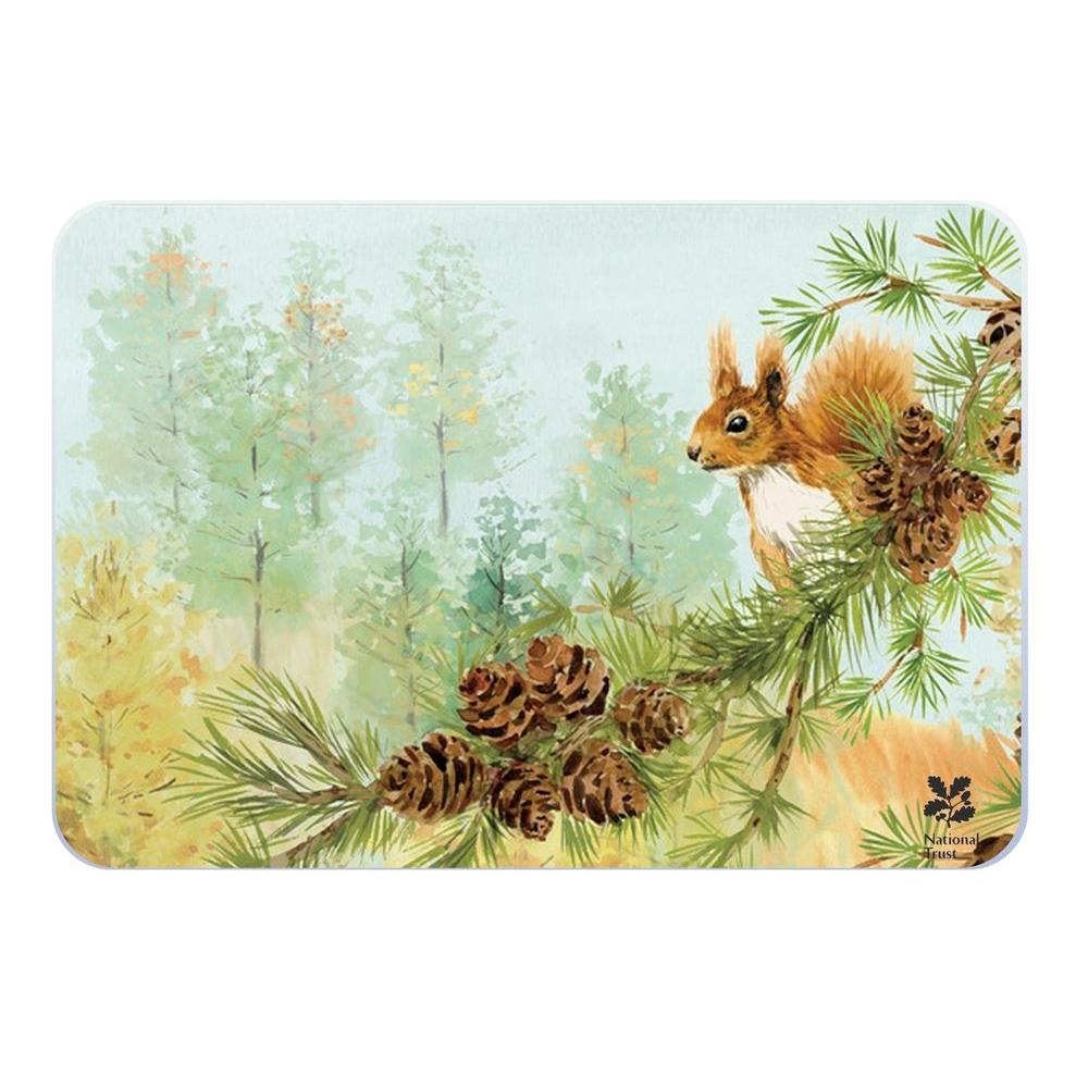 National Trust Red Squirrel Worktop Protector-Williamsons Factory Shop
