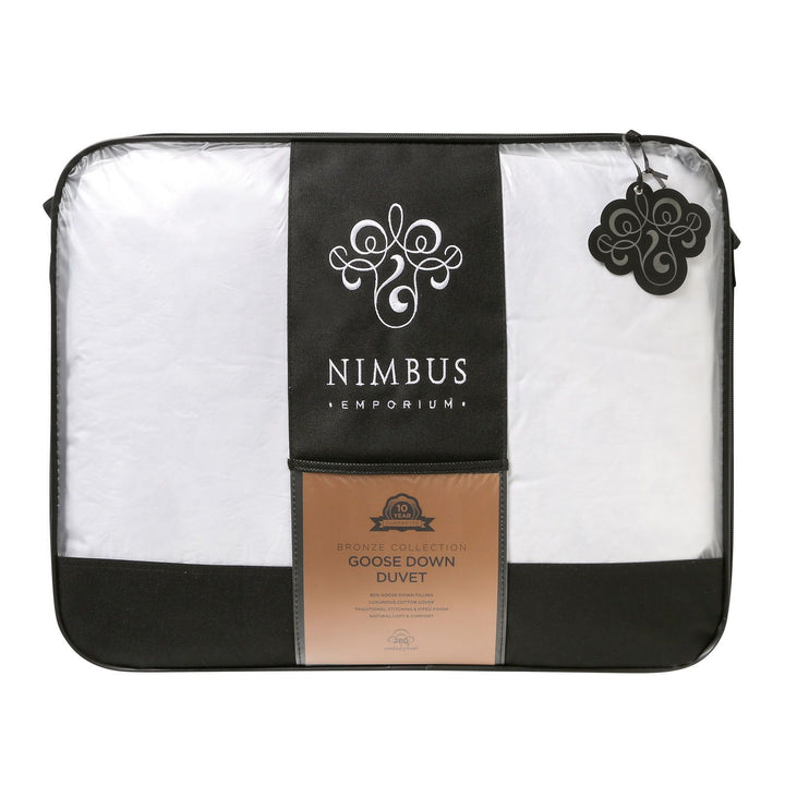 Nimbus Bronze 90% Goose Down Duvet - Williamsons Factory Shop