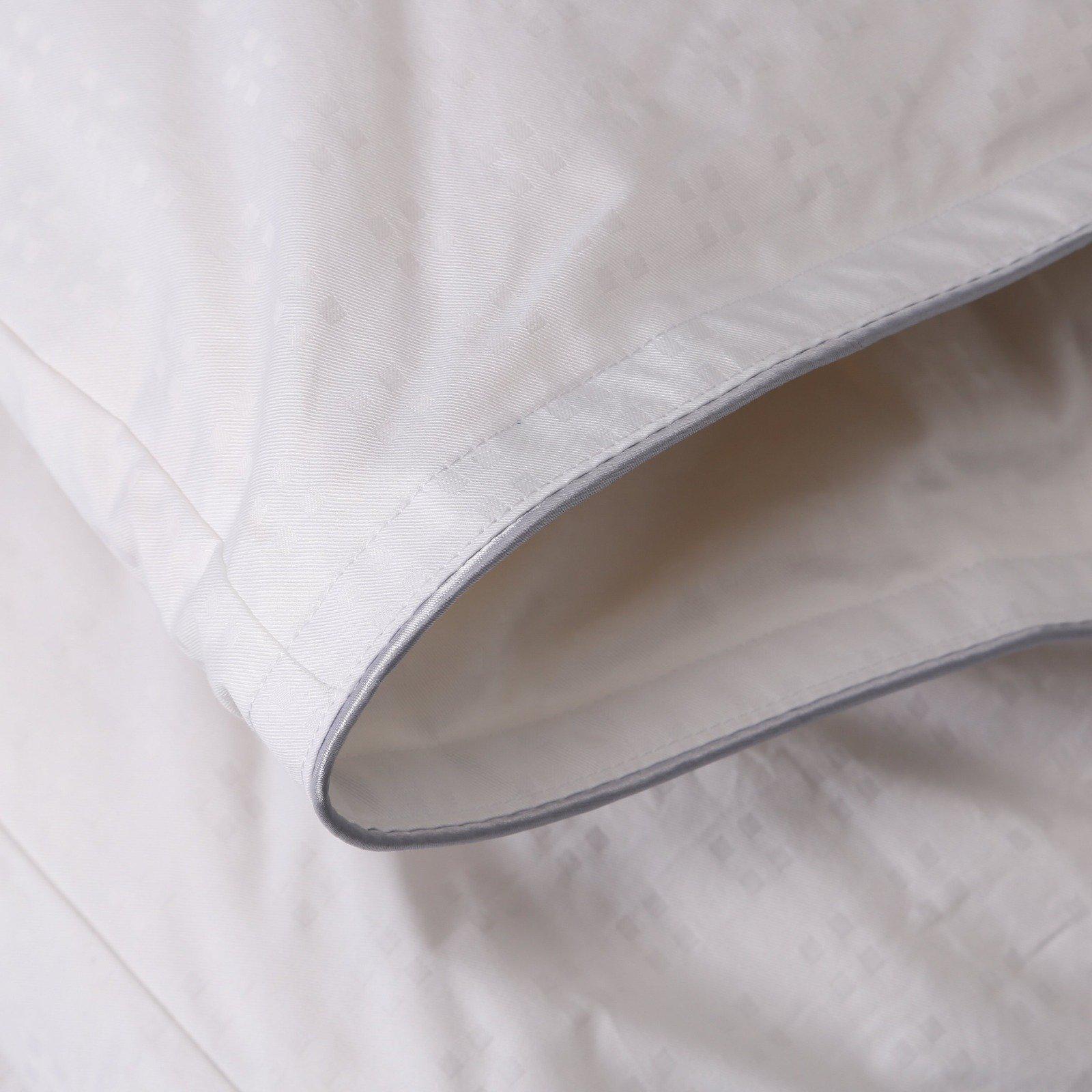 Nimbus Silver 90% Hungarian Goose Down Duvet-Williamsons Factory Shop