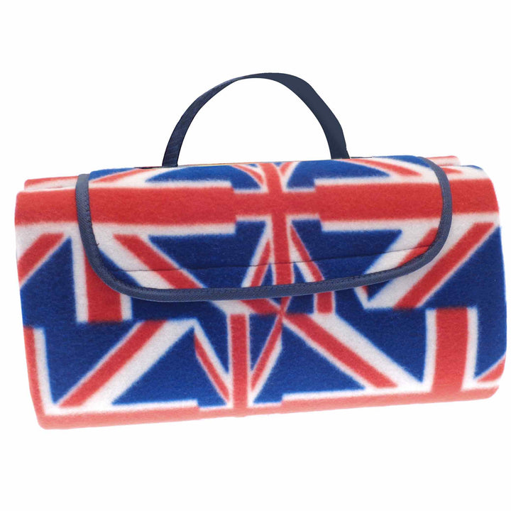 Union Jack Picnic Blanket (130 x 130cm) - Williamsons Factory Shop