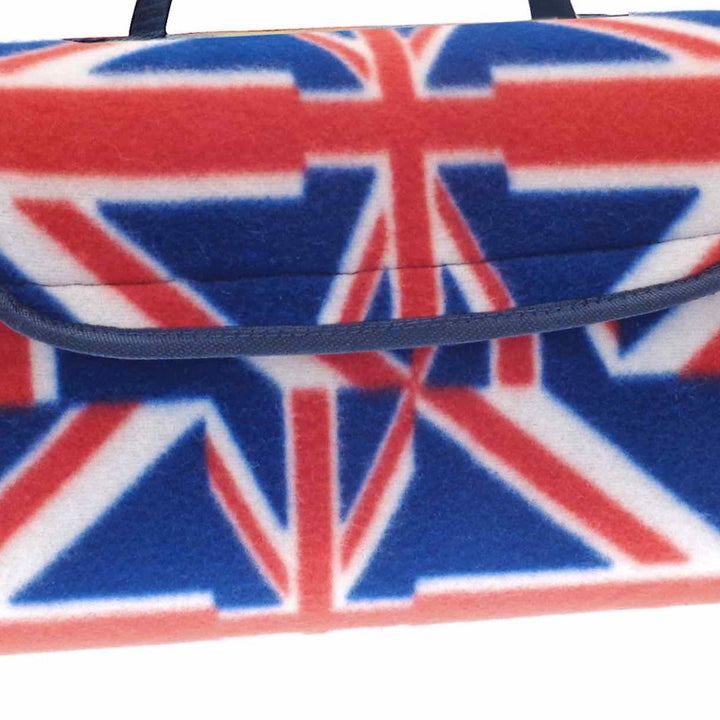 Union Jack Picnic Blanket (130 x 130cm) - Williamsons Factory Shop