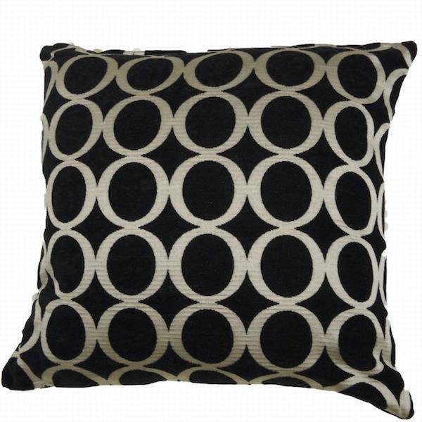 Oh Cushion Cover - Black-Williamsons Factory Shop