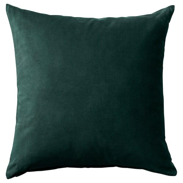 Opulence Velvet Filled 18" Cushion - Bottle Green - Williamsons Factory Shop