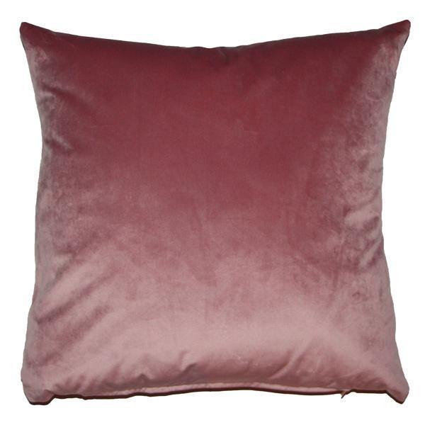 Opulence Velvet Filled 18" Cushion - Heather - Williamsons Factory Shop