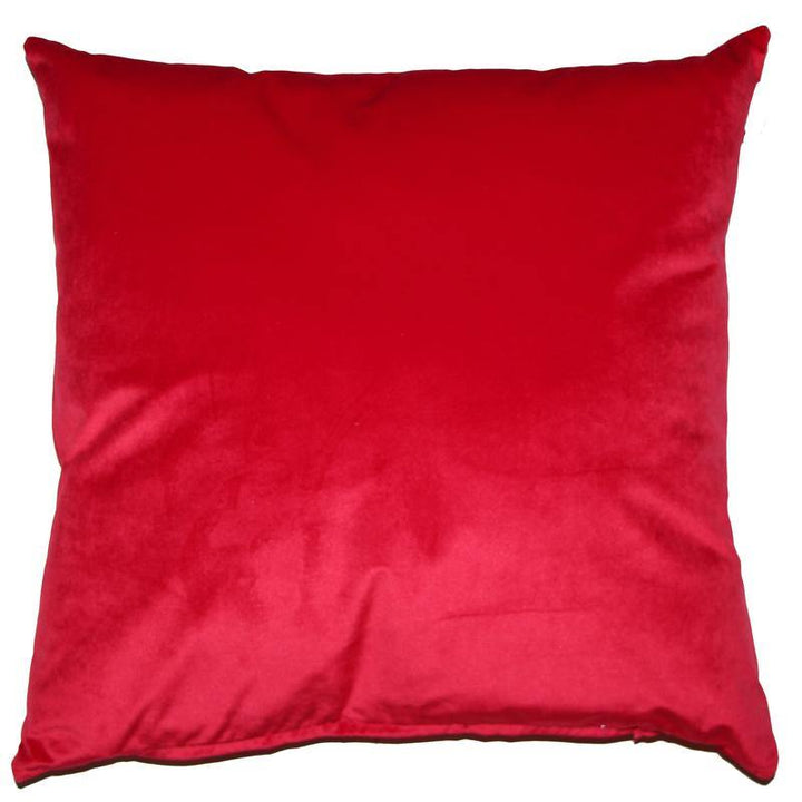 Opulence Velvet Filled 20" Cushion - Scarlet-Williamsons Factory Shop