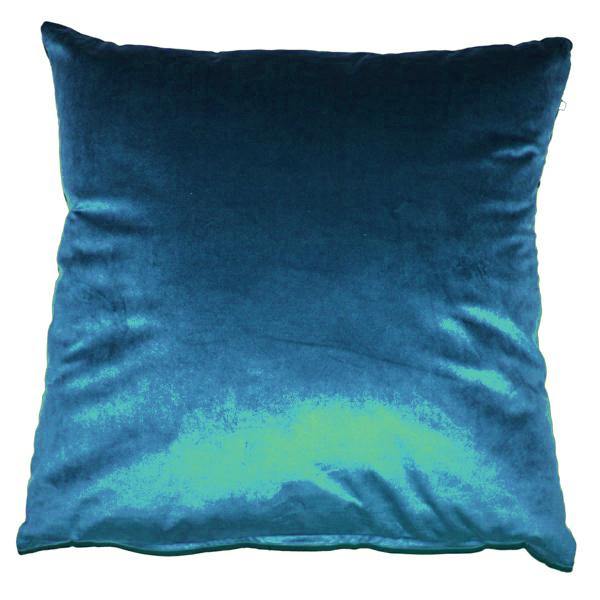 Opulence Velvet Filled 18" Cushion - Teal - Williamsons Factory Shop