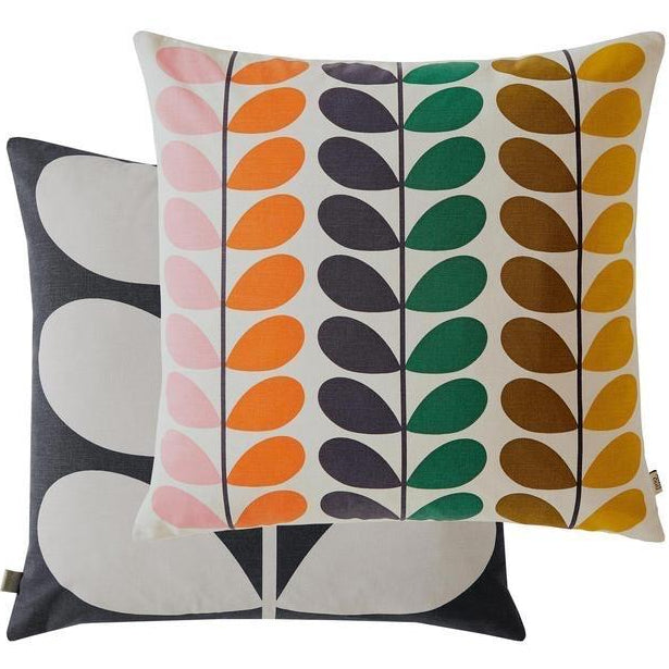 Orla Kiely Duo Stem Filled Cushion - Multi - Williamsons Home