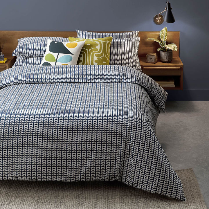Orla Kiely Tiny Stem Duvet Cover - Whale - Williamsons Factory Shop