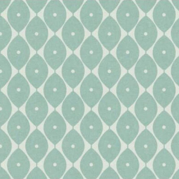 Oval Vinyl Oil Cloth - Duck Egg - Williamsons Factory Shop