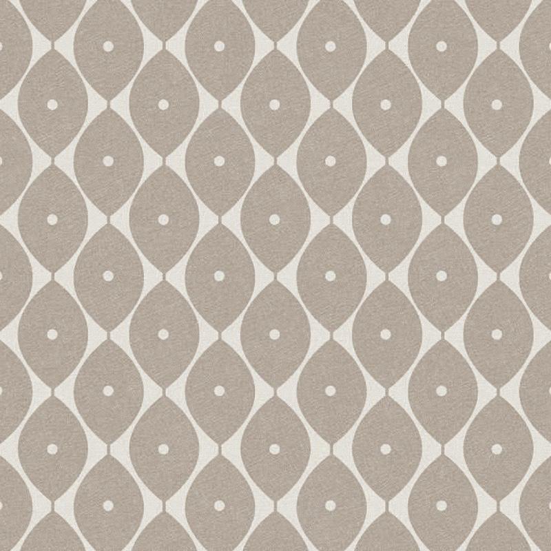 Oval Vinyl Oil Cloth - Taupe - Williamsons Factory Shop