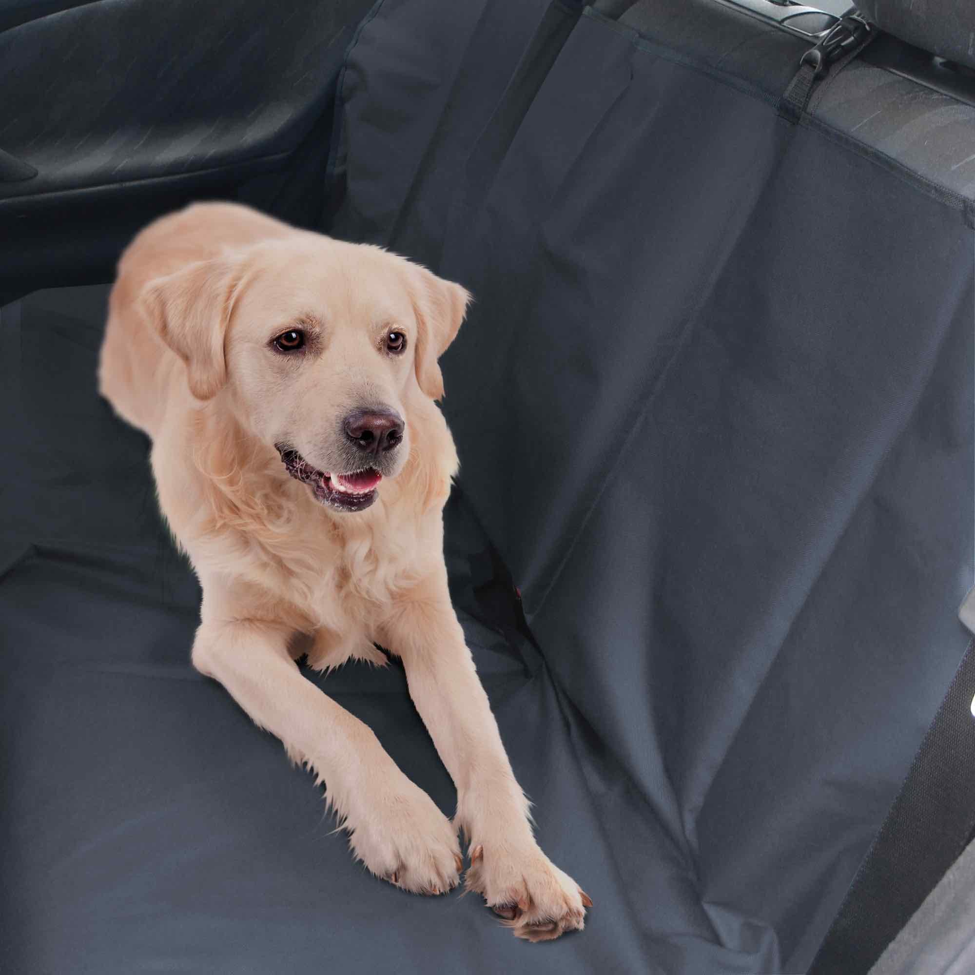 Country Club Pet Auto Seat Cover - Black
