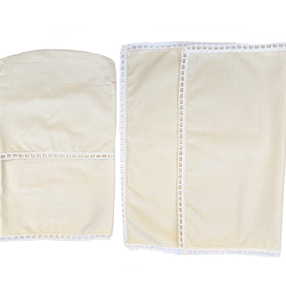Plain Cream Arm & Chair Backs-Williamsons Factory Shop