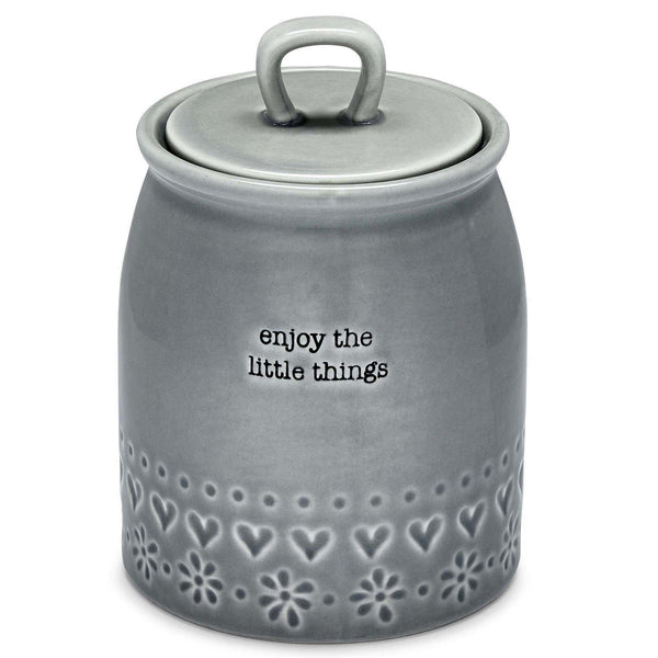 Purity Enjoy The Little Things Canister-Williamsons Factory Shop