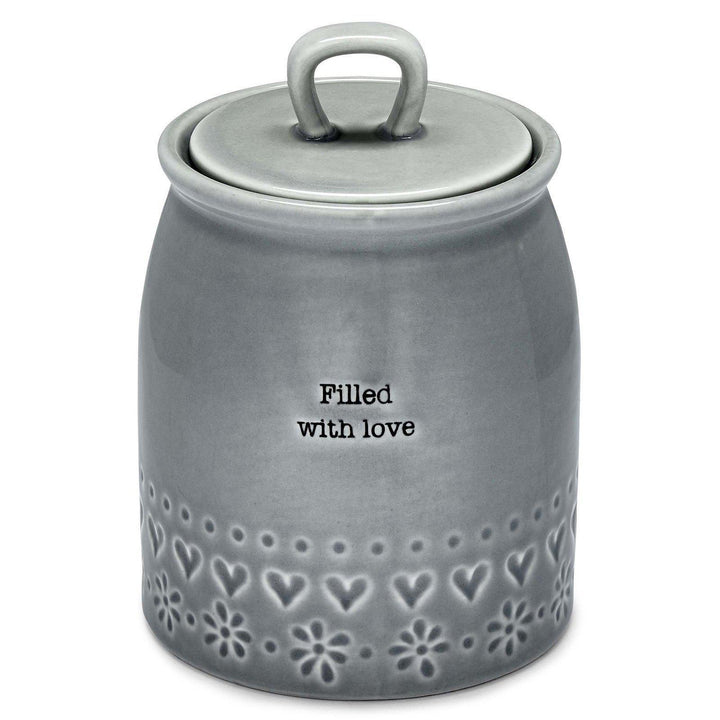 Purity Filled With Love Canister-Williamsons Factory Shop