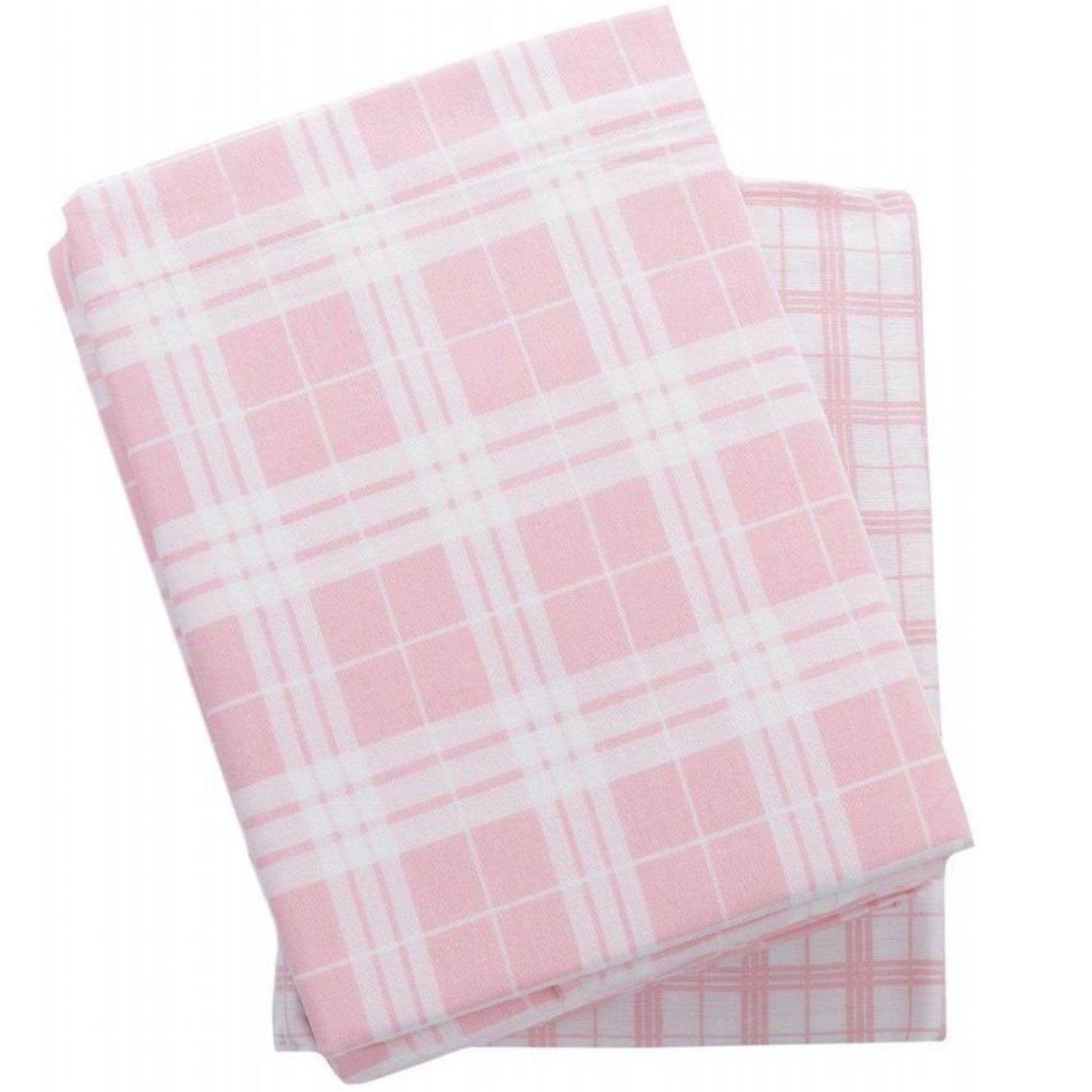 Quebec Flannelette Sheet Set - Pink-Williamsons Factory Shop