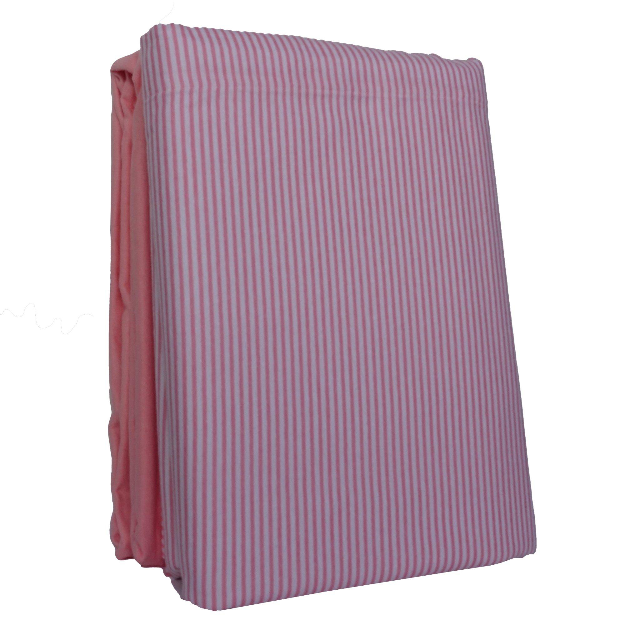 Regatta Flannelette Sheet Set - Pink-Williamsons Factory Shop