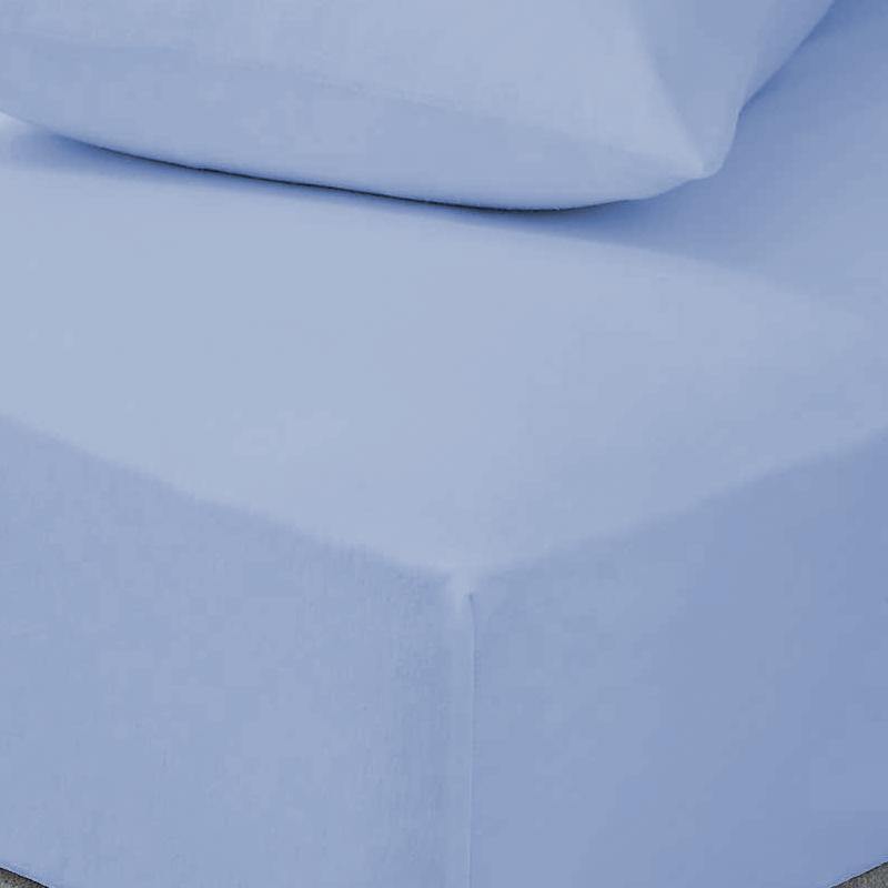 Riggs Pride Flannelette Brushed Cotton Sheets - Blue-Williamsons Factory Shop