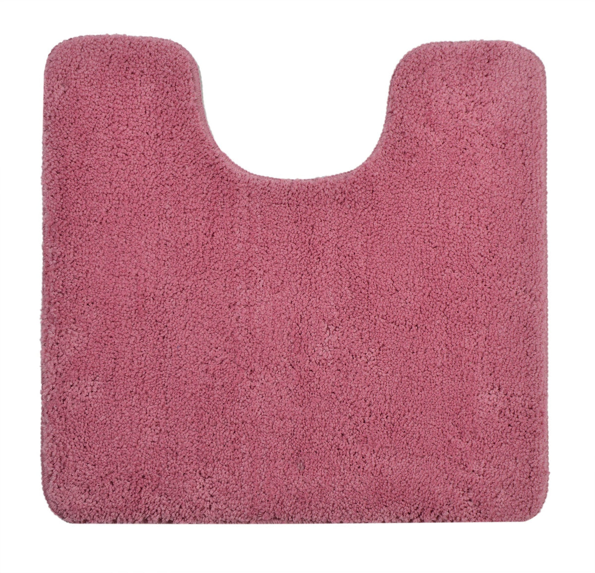 Antron Luxury Non-Slip Pedestal Mat - Pink - Williamsons Home