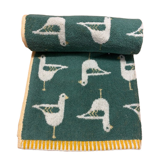 Bellissimo Seagulls Towel - Green