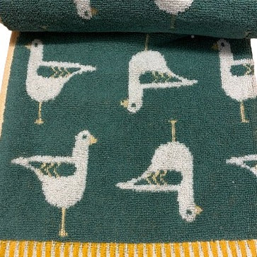 Bellissimo Seagulls Towel - Green