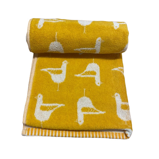 Bellissimo Seagulls Towel - Ochre