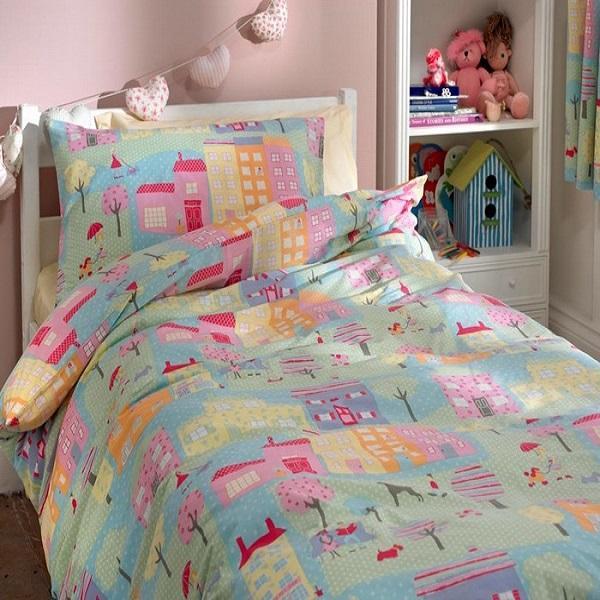 Summer Town Duvet Cover Set - Williamsons Factory Shop
