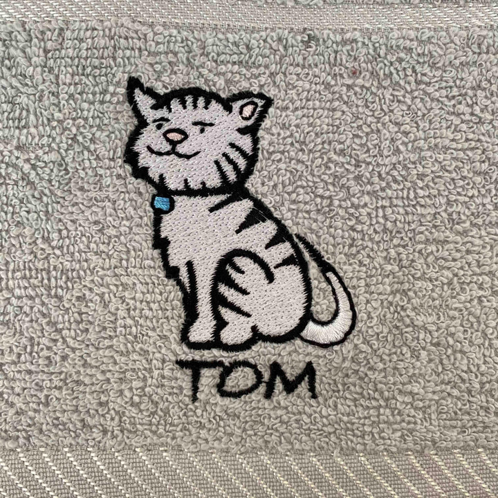 Tom Cat Kitchen Towel-Williamsons Factory Shop