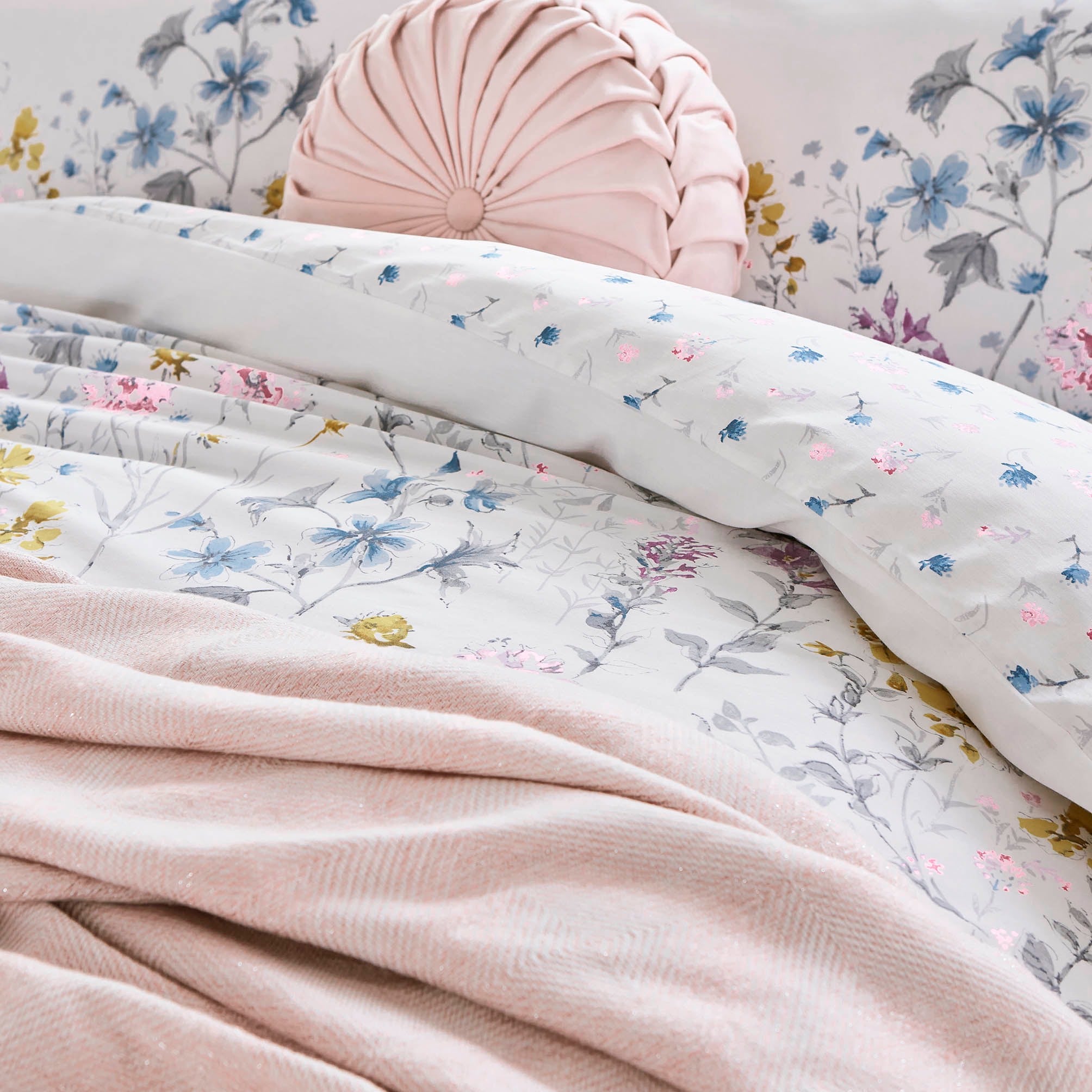 Laura Ashley Wild Meadow Duvet Cover Set - Multi