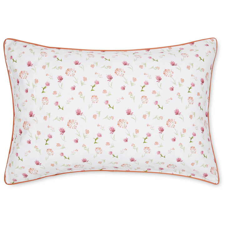 Laura Ashley Wild Meadow Duvet Cover Set - Crimson - Williamsons Factory Shop