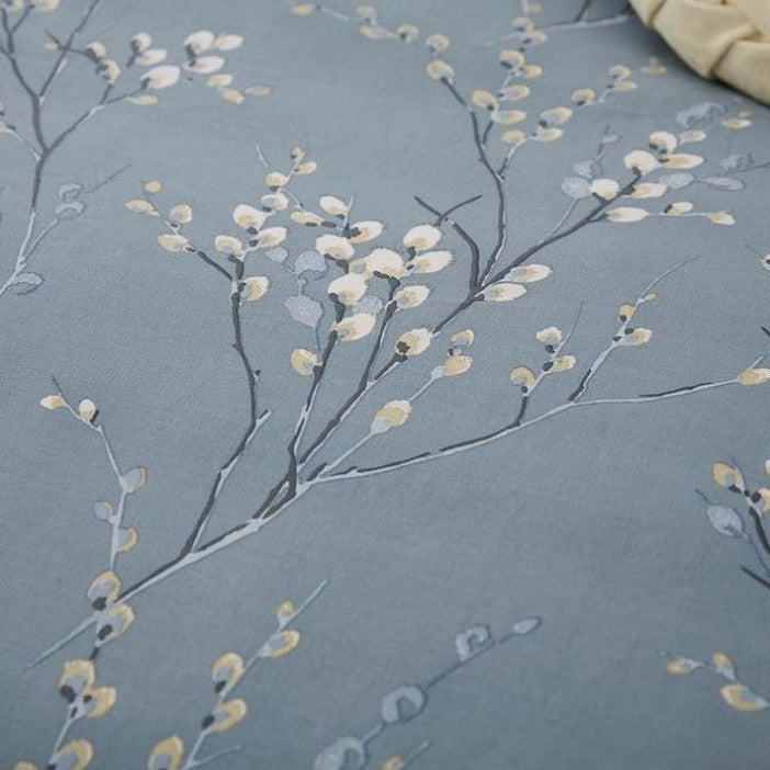 Laura Ashley Pussy Willow Duvet Cover Set - Dark Seaspray