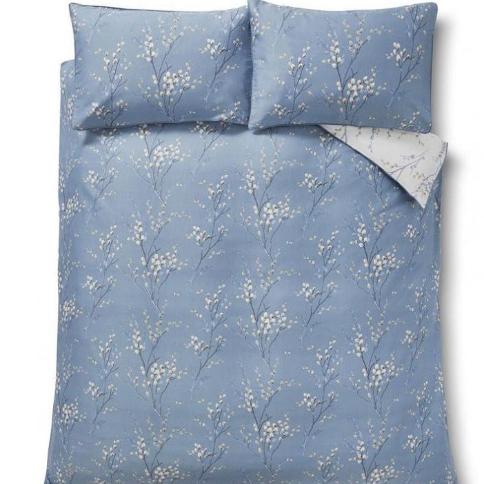 Laura Ashley Pussy Willow Duvet Cover Set - Dark Seaspray