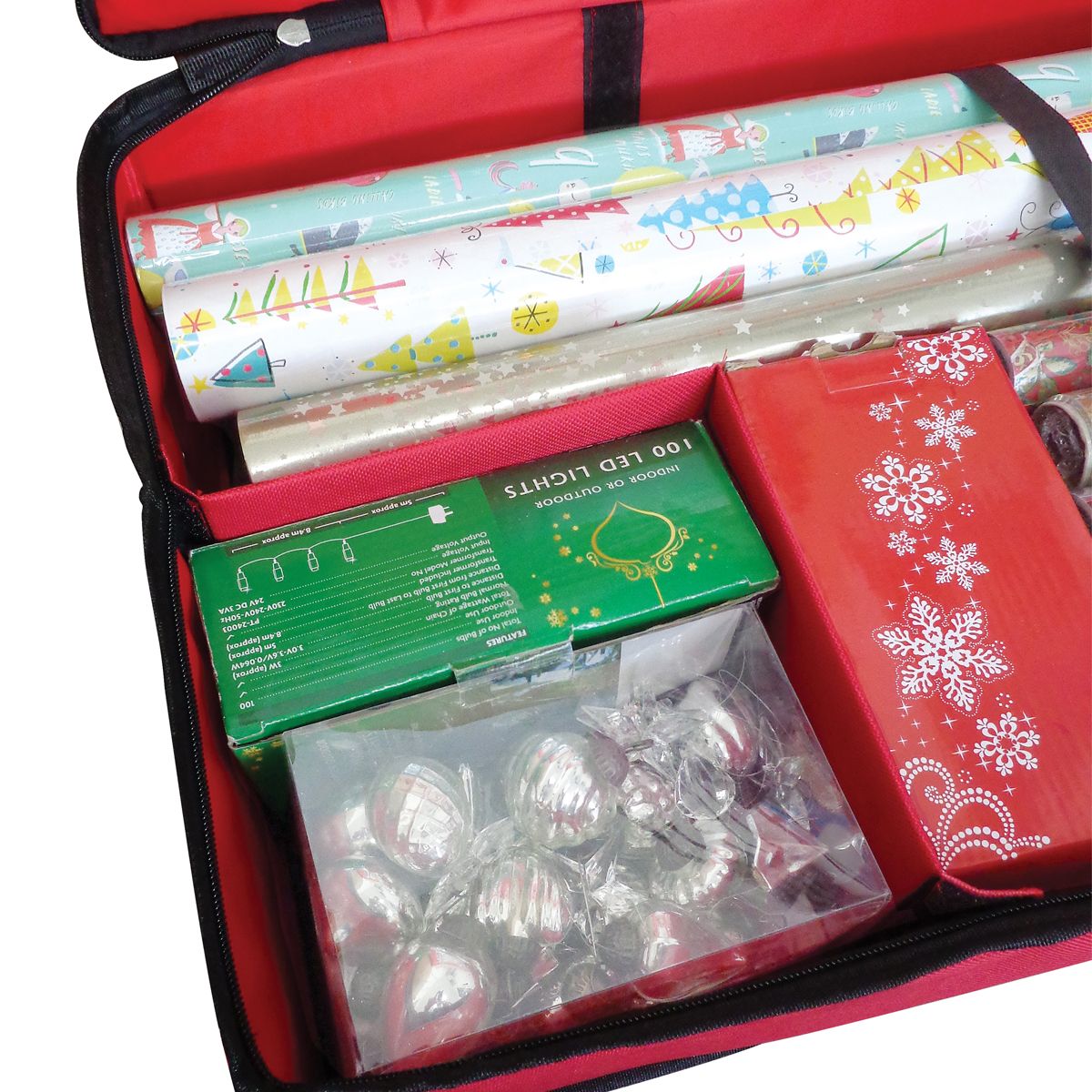 Premium Christmas Gift Wrap Organising Storage Bag