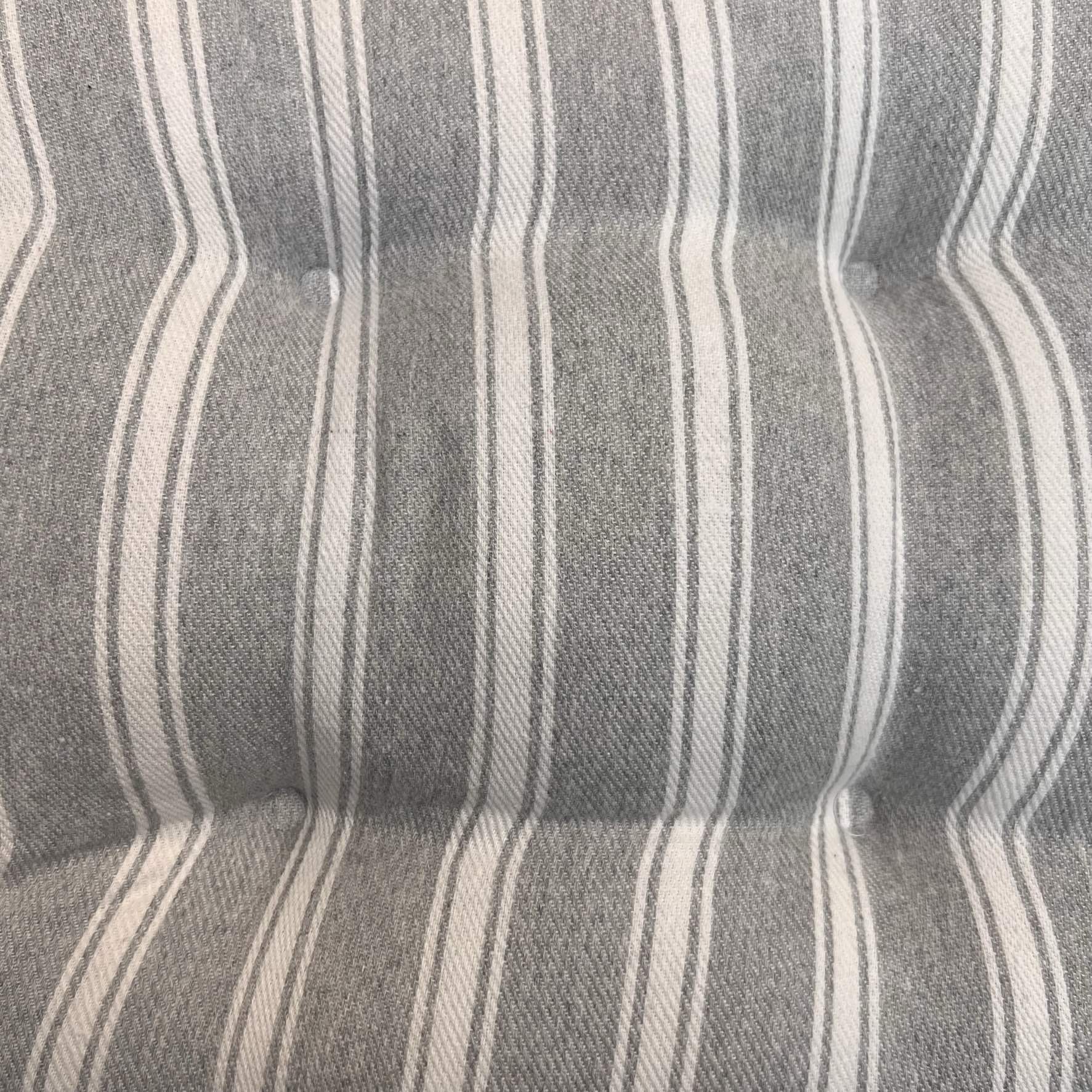 Bellissimo Grey Stripe Seat Pad